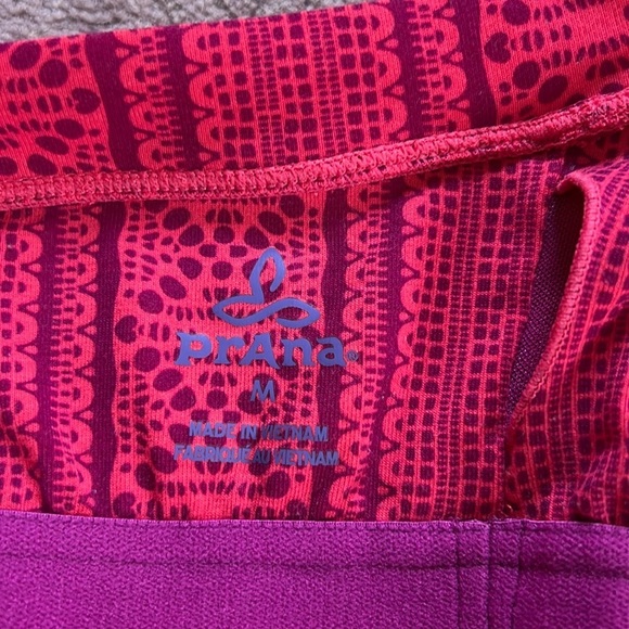 Prana Quinn Fuchsia Lace Pink Mandala RacerBack Active Outdoor Dress - Picture 13 of 17